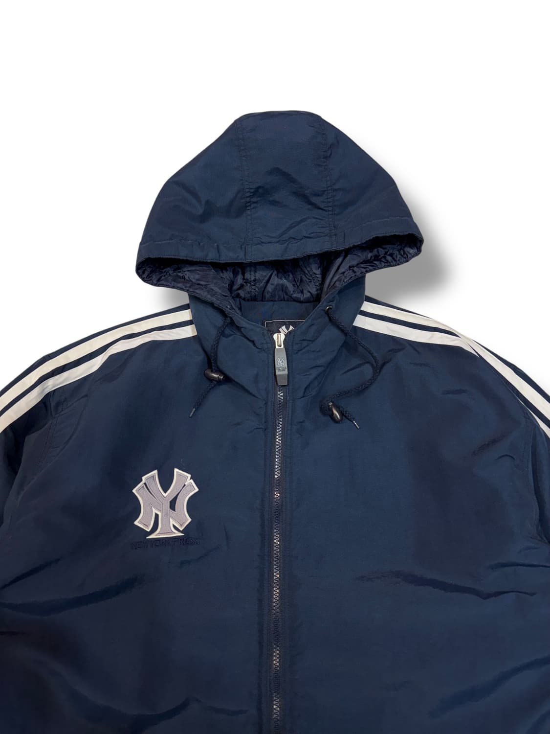 90s 시티웨어 뉴욕 프레스 후드 자켓 (L)  상품이미지2