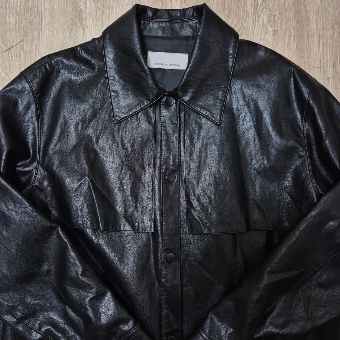 보이스 오브 보이스 여성 싱글 가죽자켓 (55) 상품이미지2