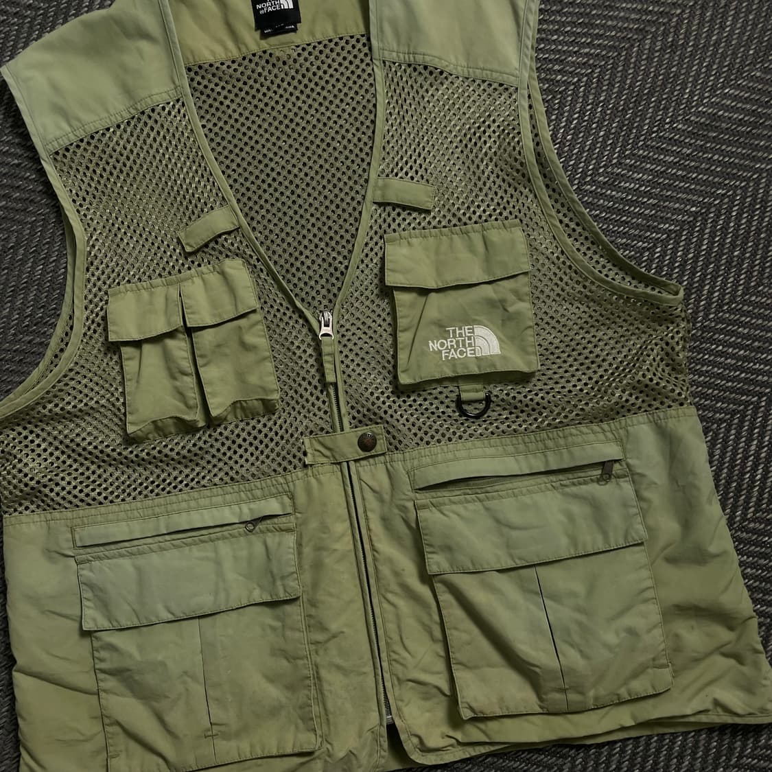 노스페이스 메쉬 라이트 카키 피싱 베스트o 4691 상품이미지2