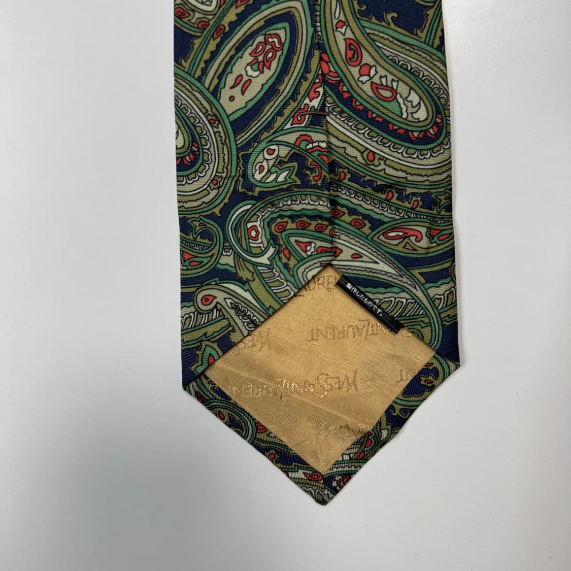 YSL 입생로랑  명품 정품 페이즐리 넥타이 상품이미지6