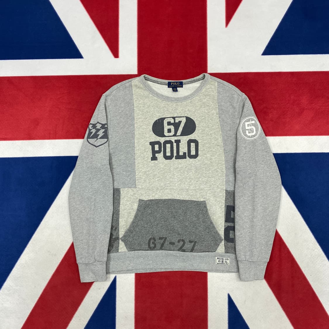 폴로 맨투맨  실측 S-M 상품이미지1