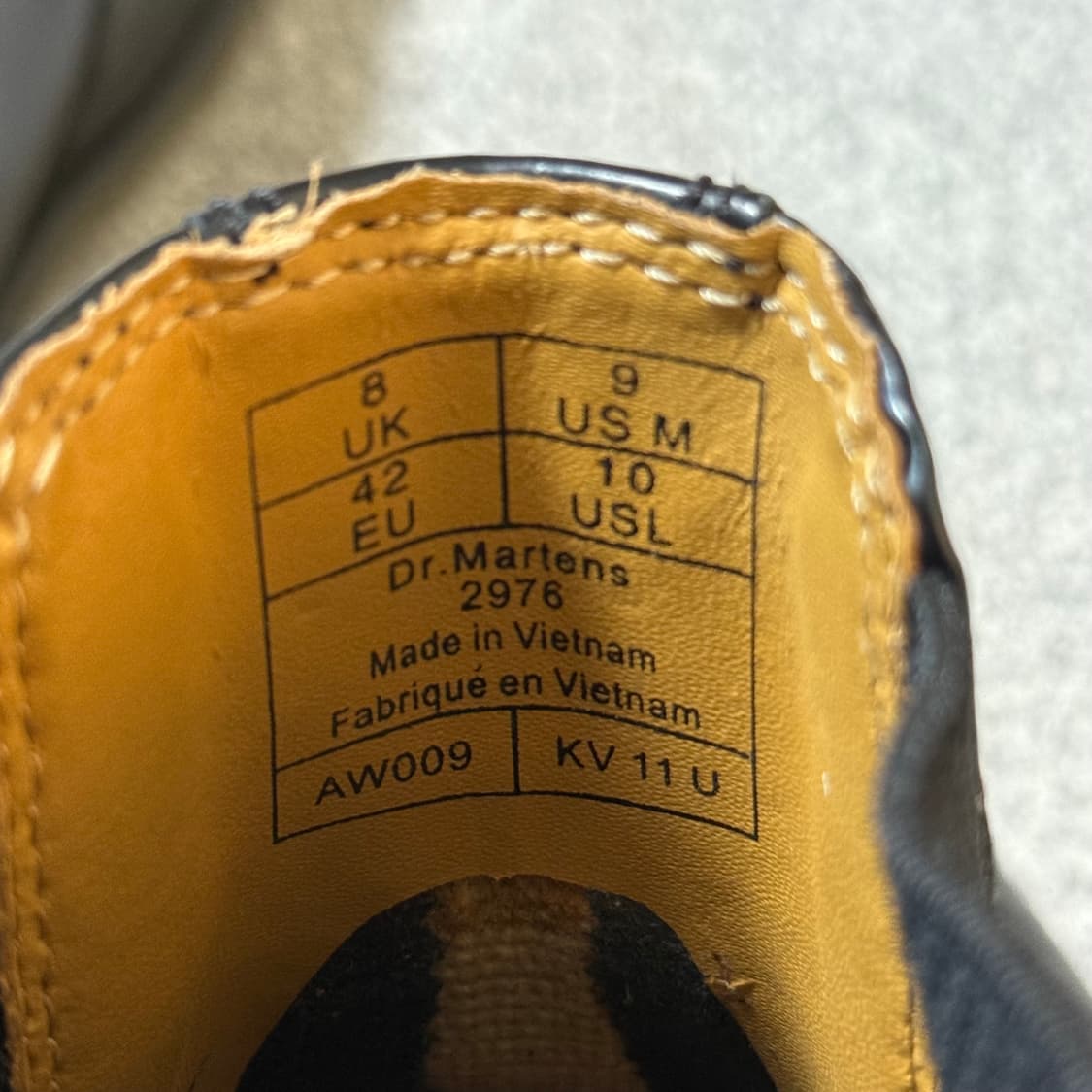 닥터마틴 첼시부츠 2976 UK8 270 상품이미지7