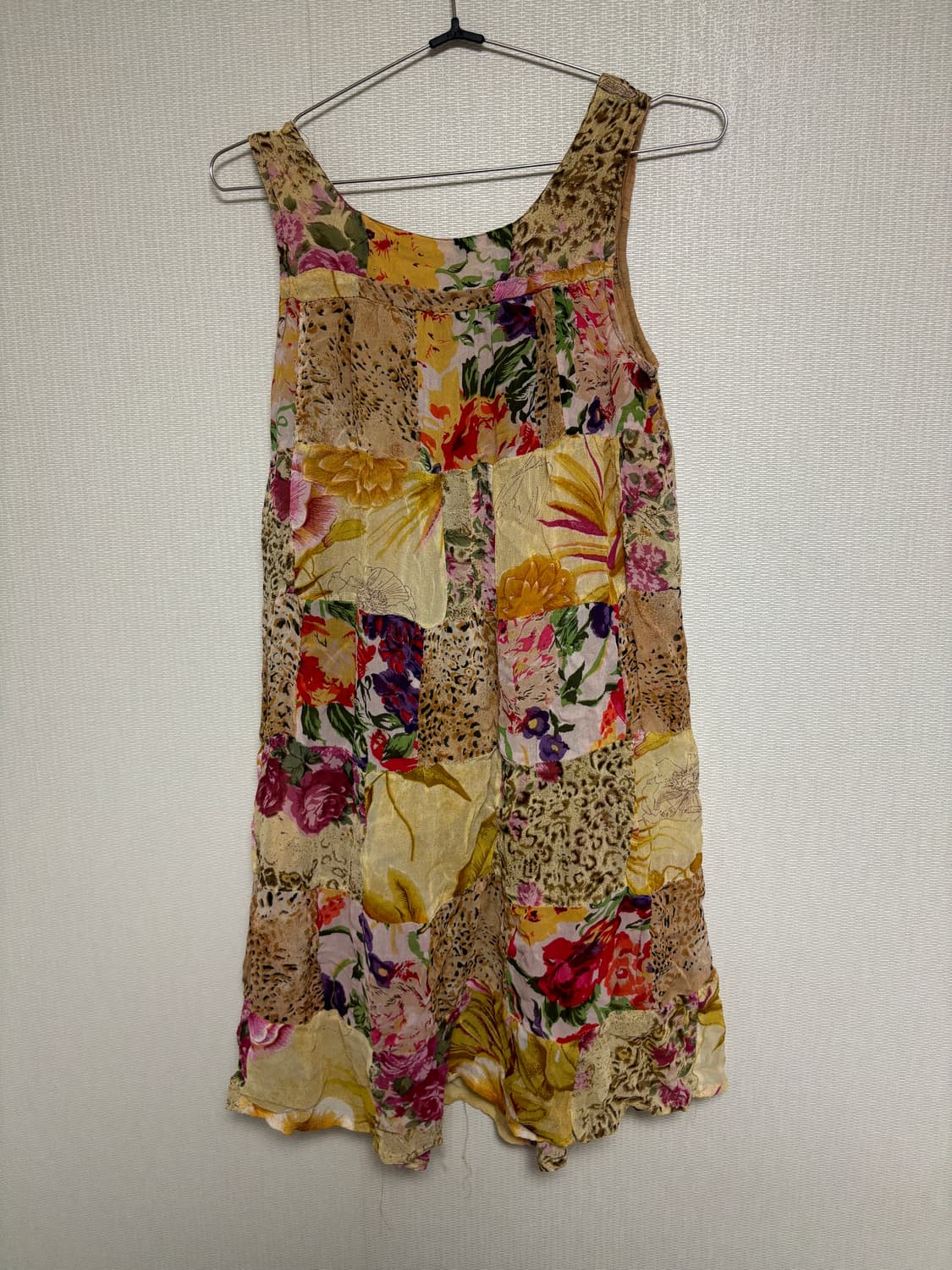 모리 플라워 패치워크 원피스 상품이미지5