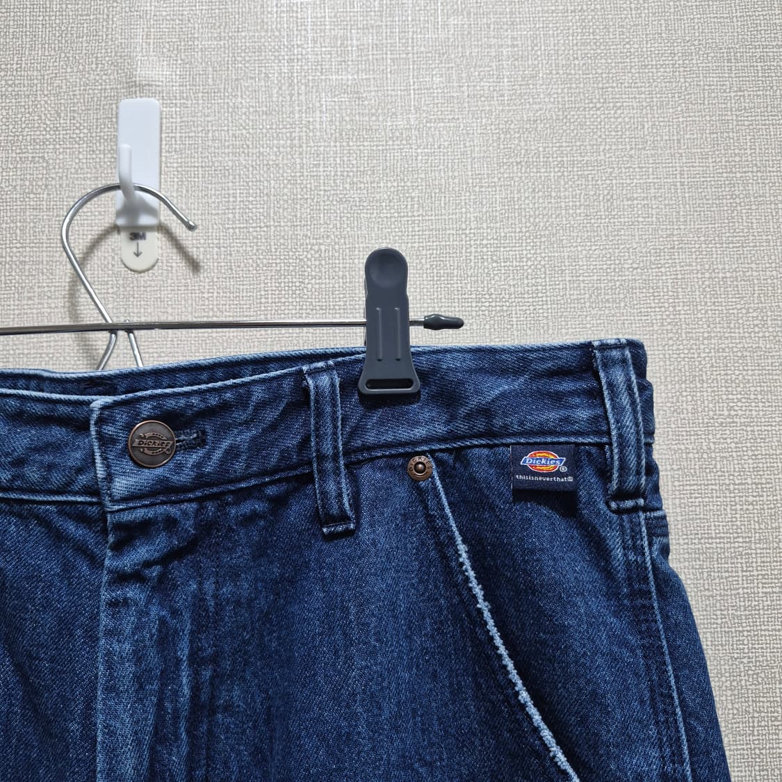 (S) 디스이즈네버댓 x 디키즈 데님 워크 팬츠 인디고 상품이미지2