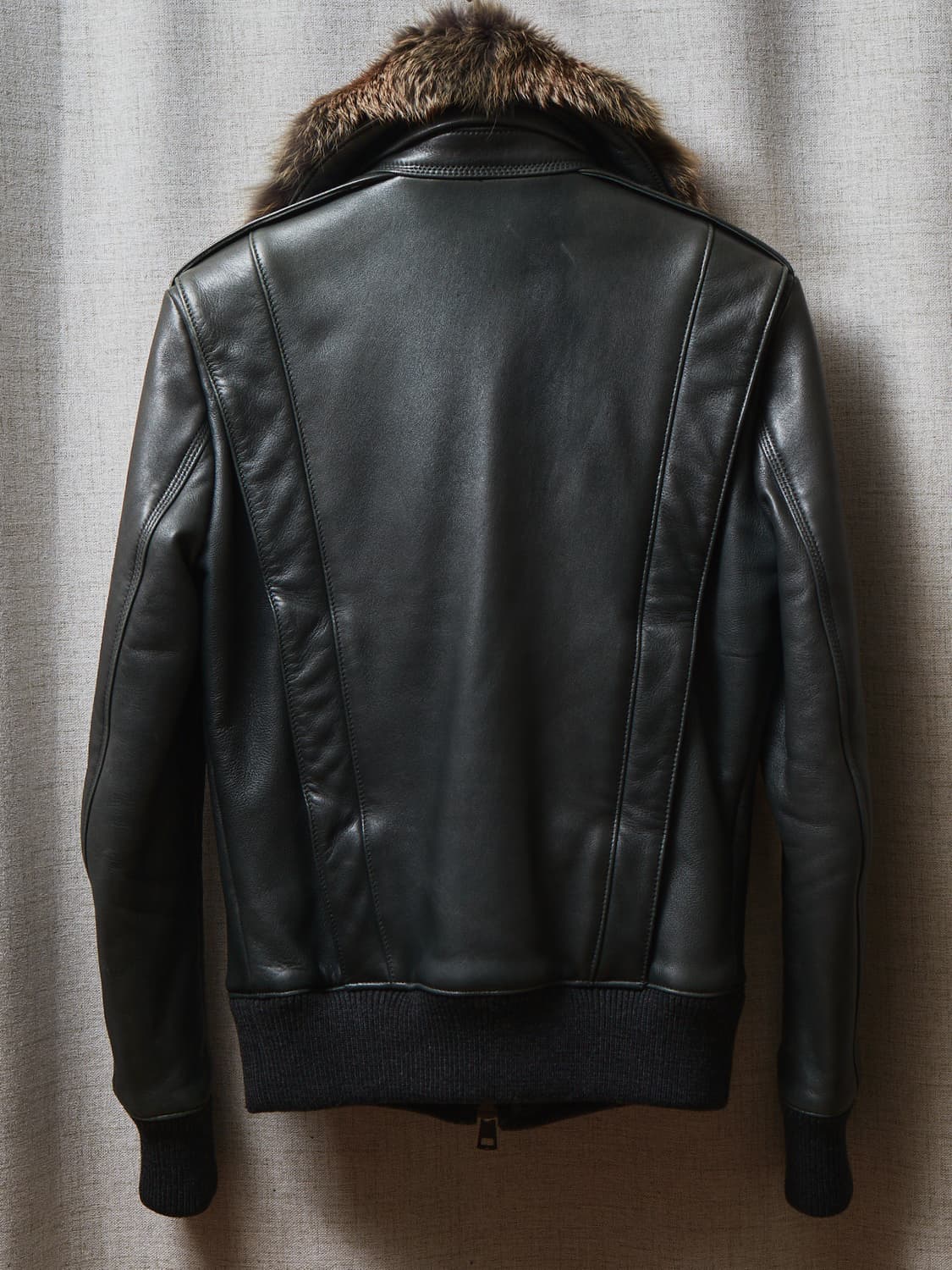 Akm 퍼 레더 자켓 상품이미지2