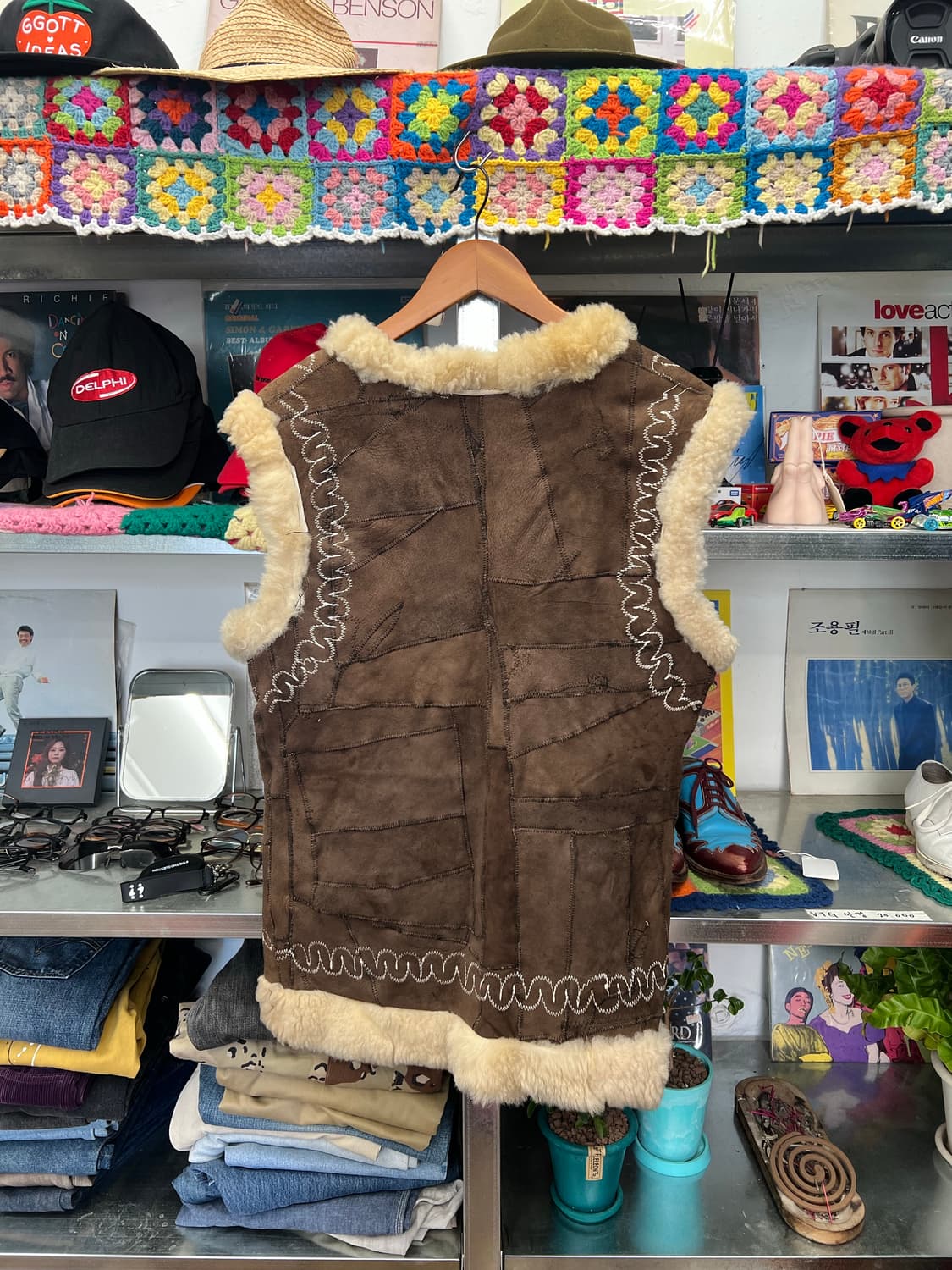 Vintage Shearling Vest 상품이미지2