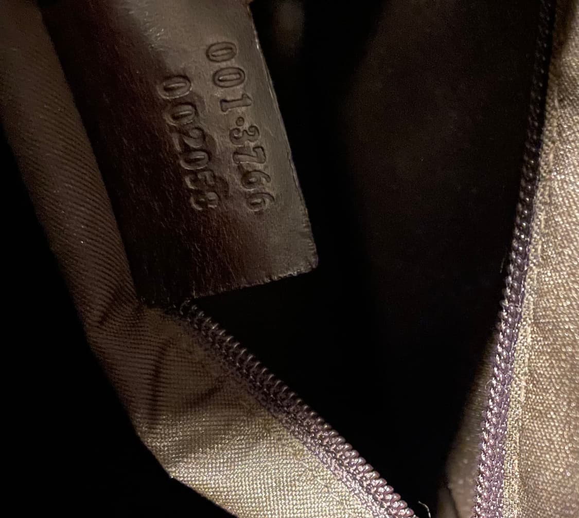 정품 구찌 빈티지 GG 모노그램 캔버스 호보 숄더백 상품이미지3