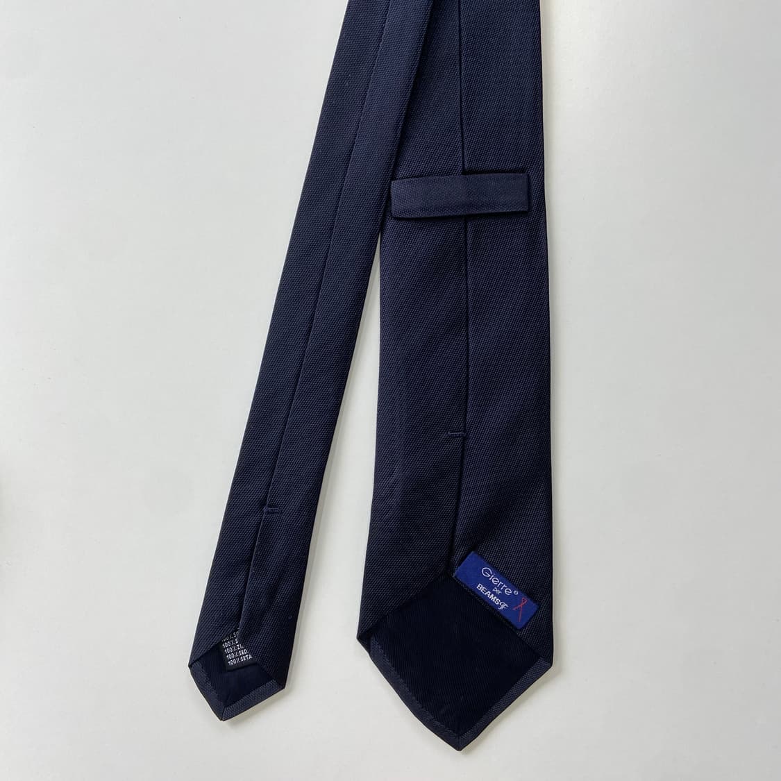 빔즈에프(BEAMS F) 정품 명품 단색넥타이 상품이미지2