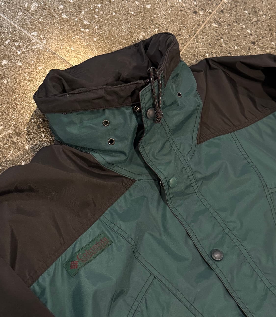 90s 콜럼비아 하프 자켓 상품이미지2