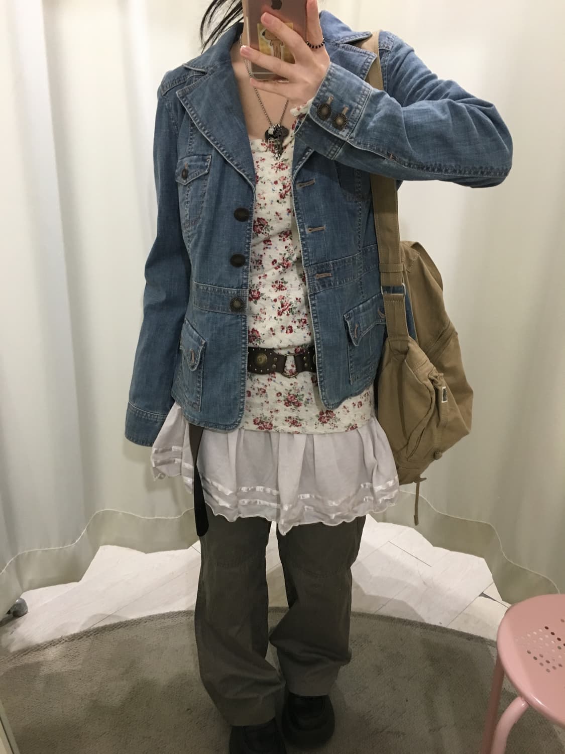 flower long sleeve knit 상품이미지3