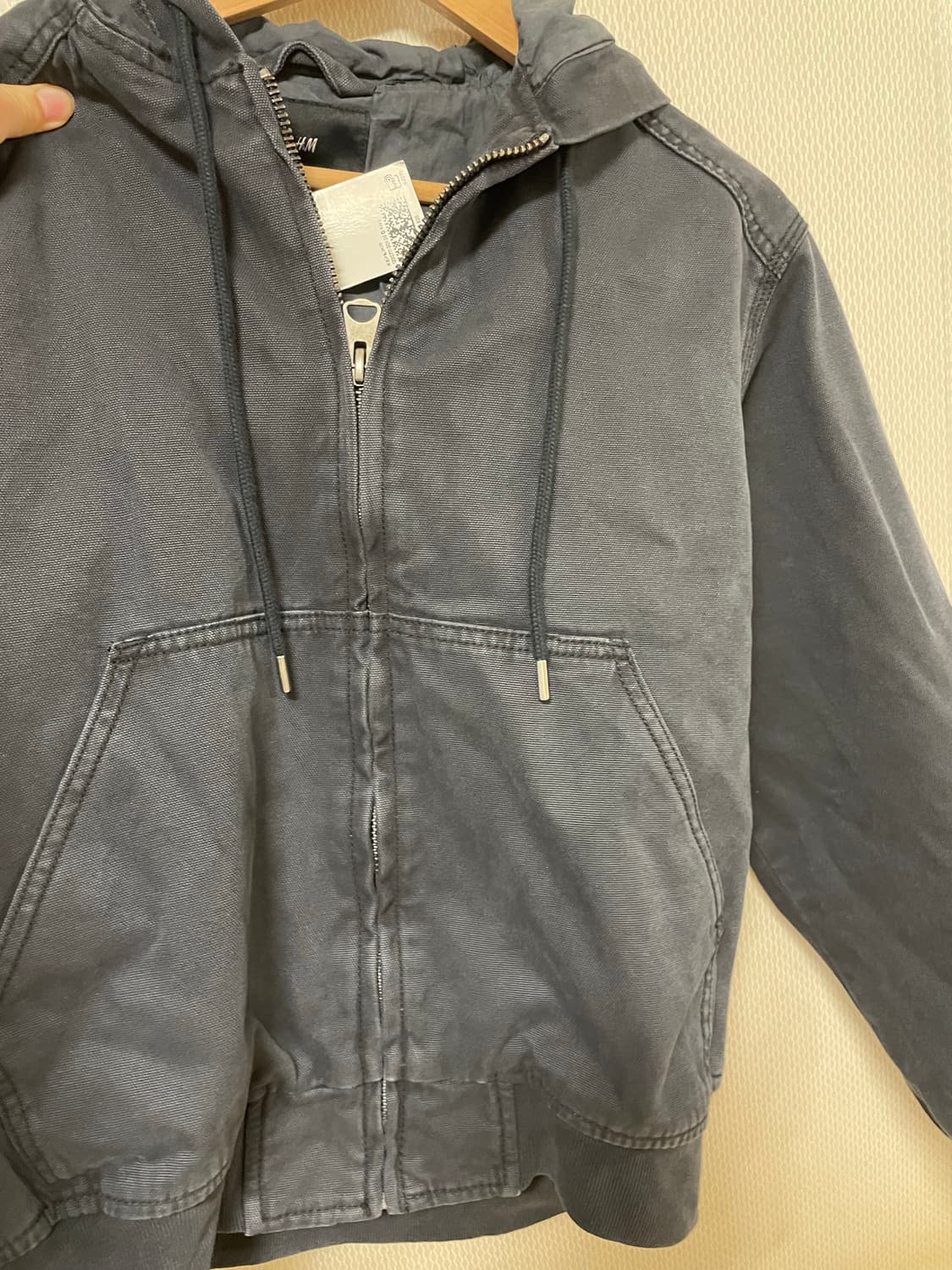 h&m 데님후드집업 상품이미지1