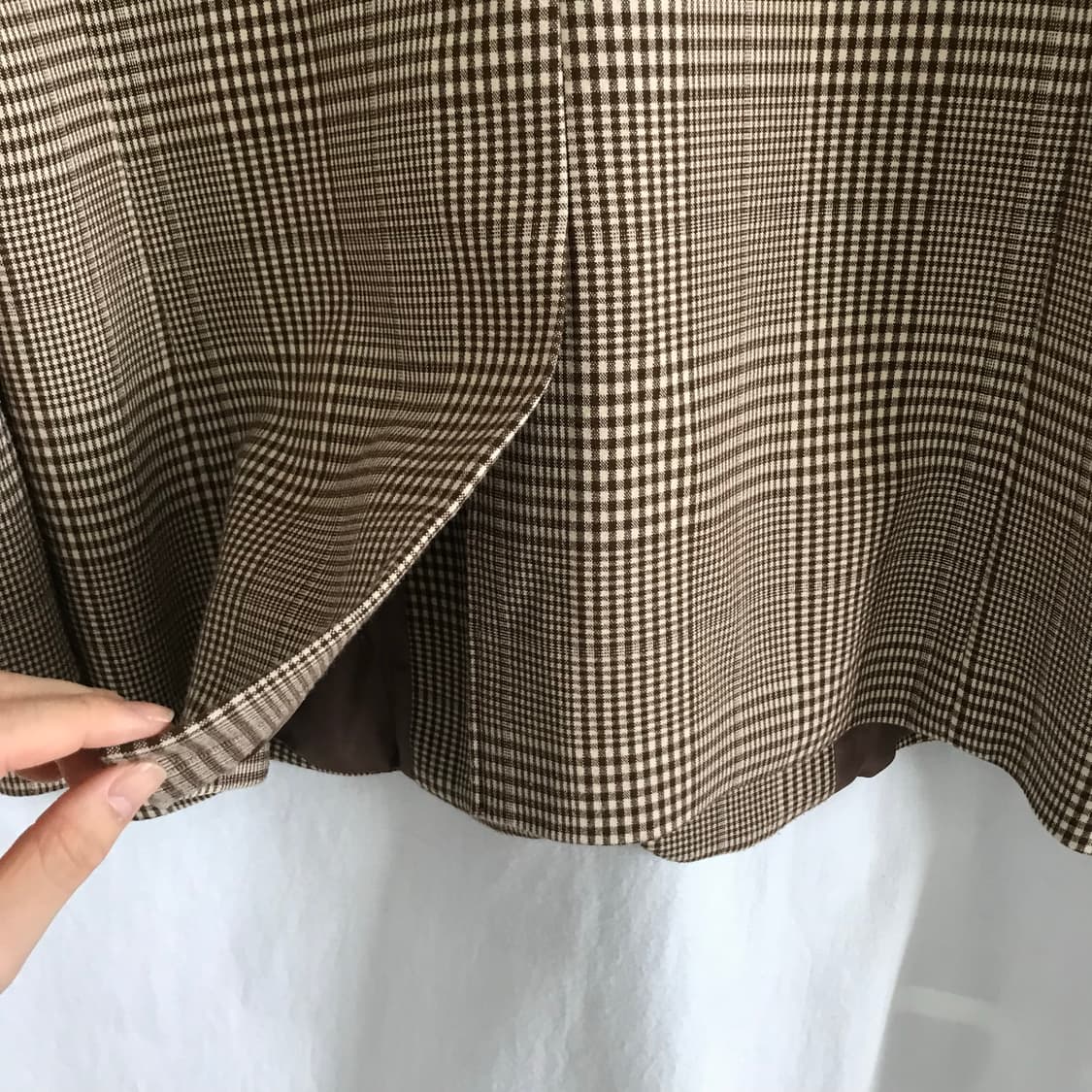 빈티지 체크 블레이저 자켓 상품이미지4