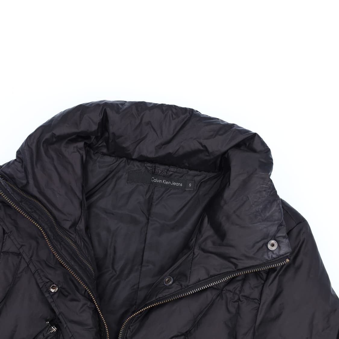 [S] 캘빈클라인 진스 후드 다운 패딩 점퍼 1208J1 상품이미지3