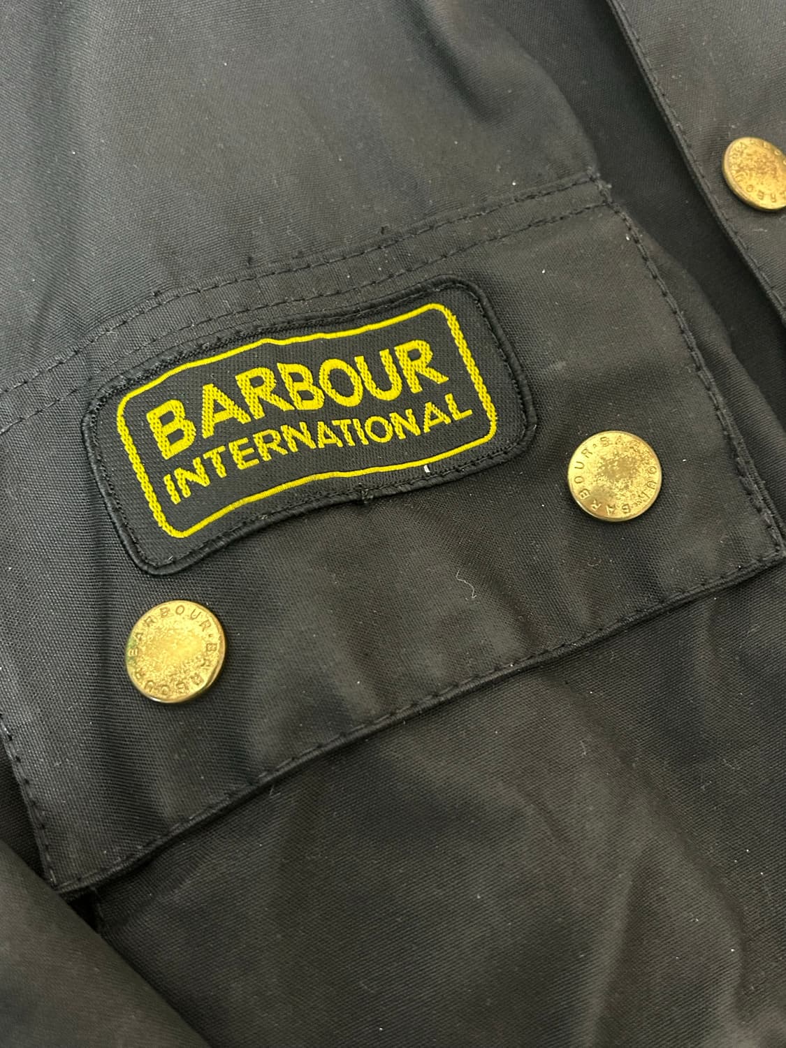 바버 인터내셔널 a7 블랙 자켓 상품이미지5