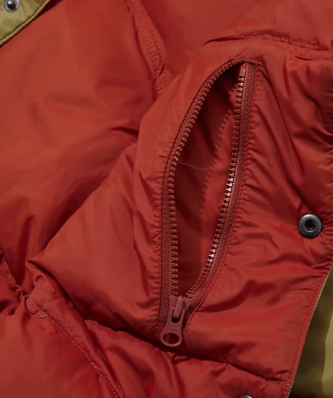 L) 펜필드 팬필드 Penfield 락울 다운 점퍼 패딩 베이지 상품이미지5