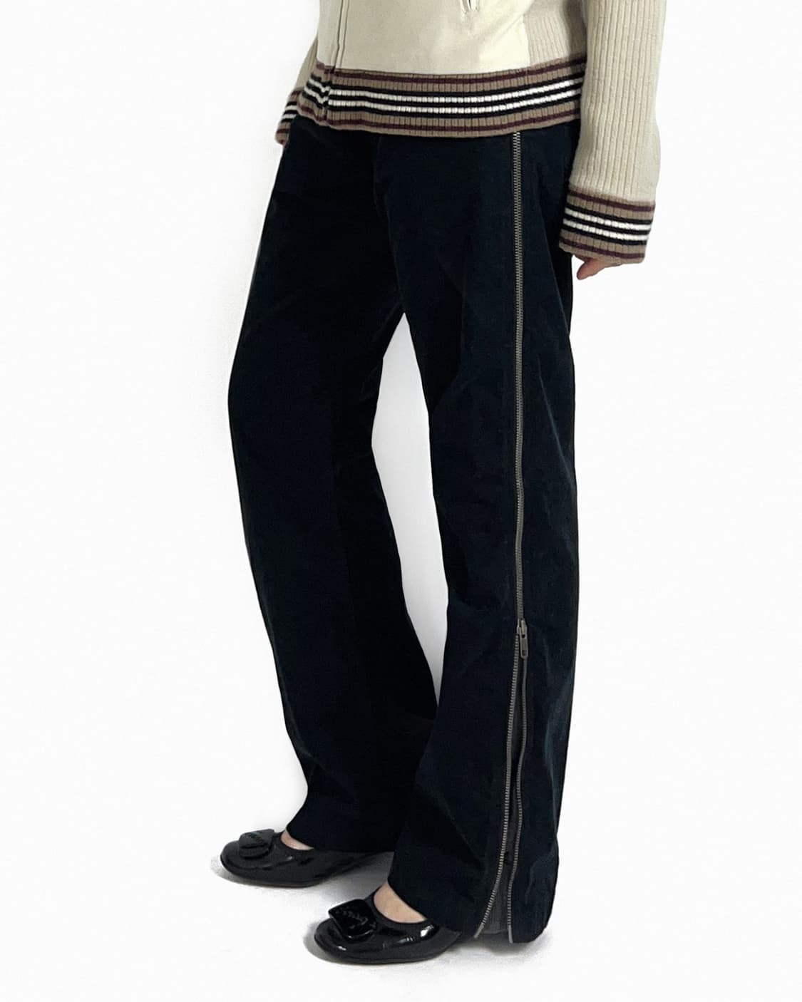 Jean Paul Gaultier side zip corduroy pan 상품이미지8