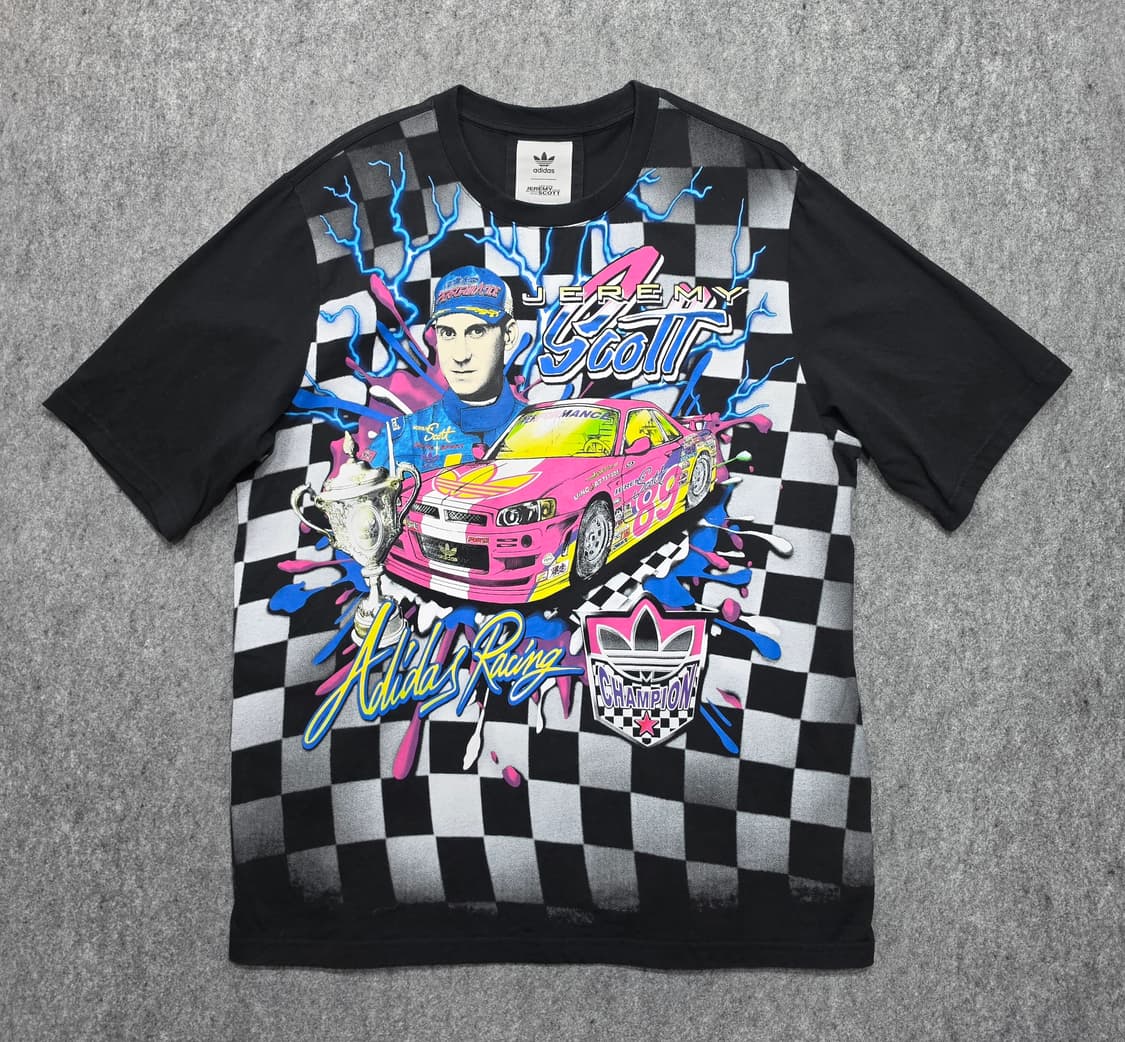 아디다스 x 제레미스캇 랠리 프린팅 반팔티 M 상품이미지1