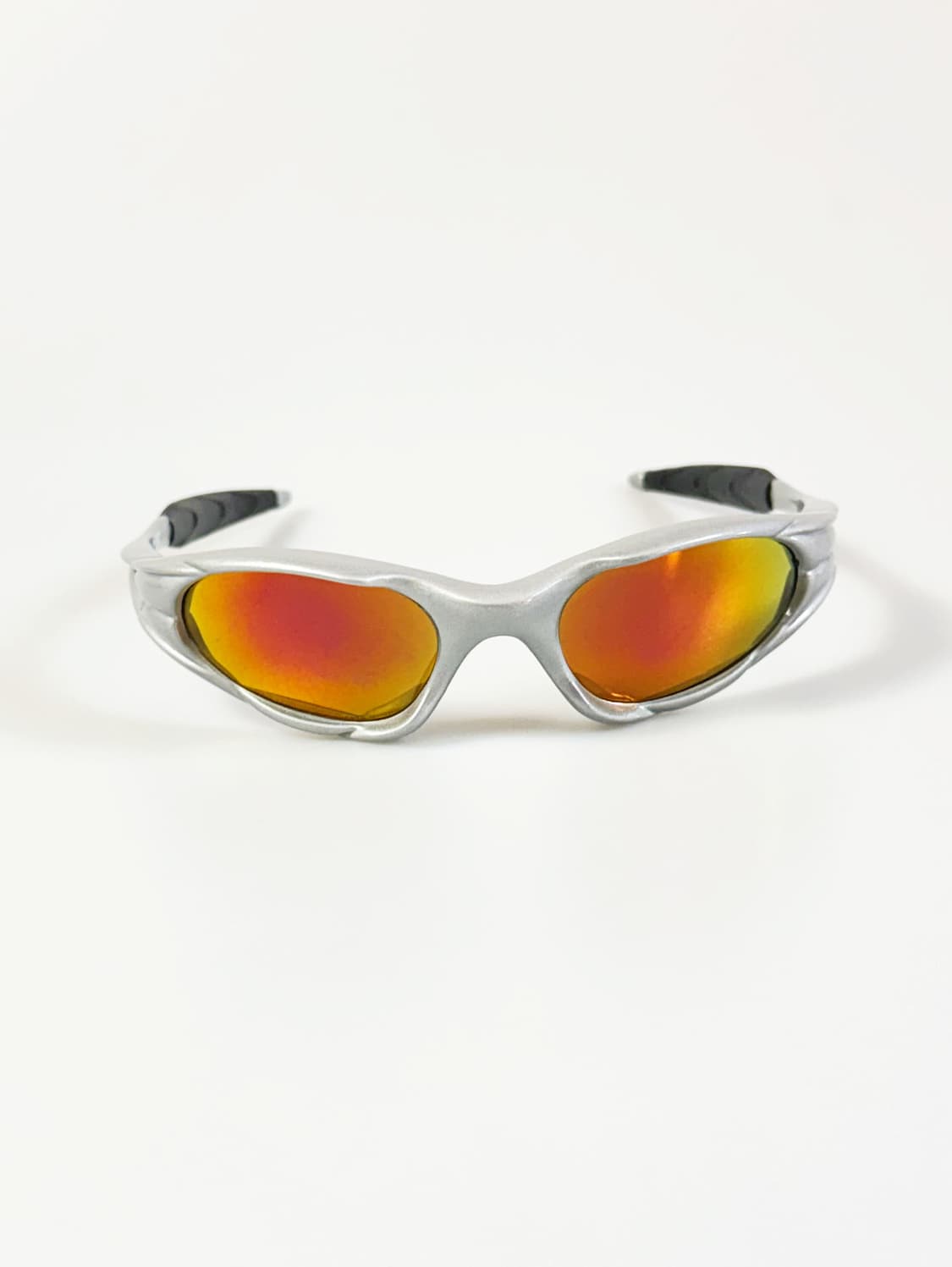 90s 실버톤 랩 어라운드 스포티 빈티지 선글라스 상품이미지2