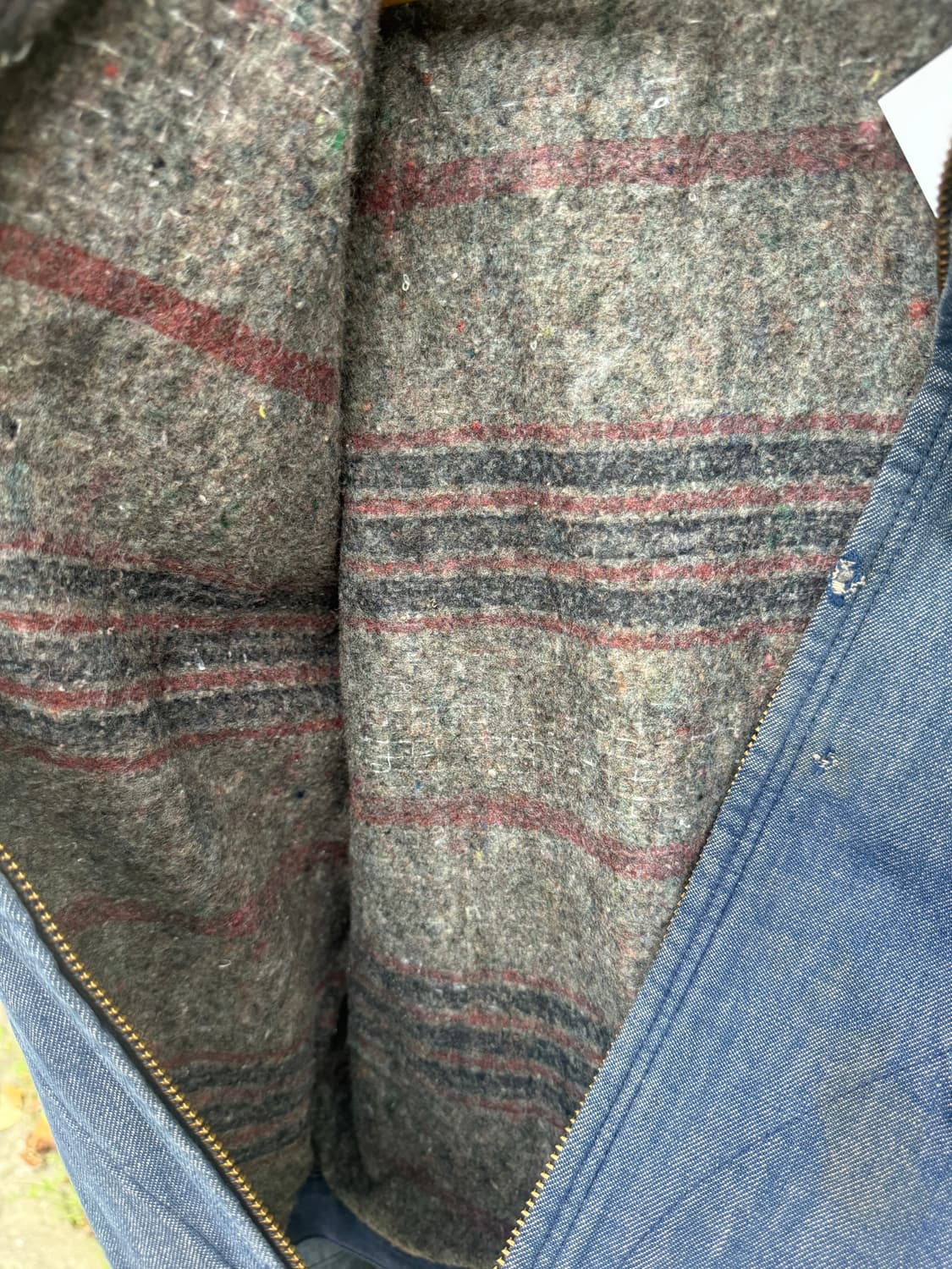 60s wrangler 랭글러 블루벨 페이딩 디트로이트 워크 자켓 상품이미지8
