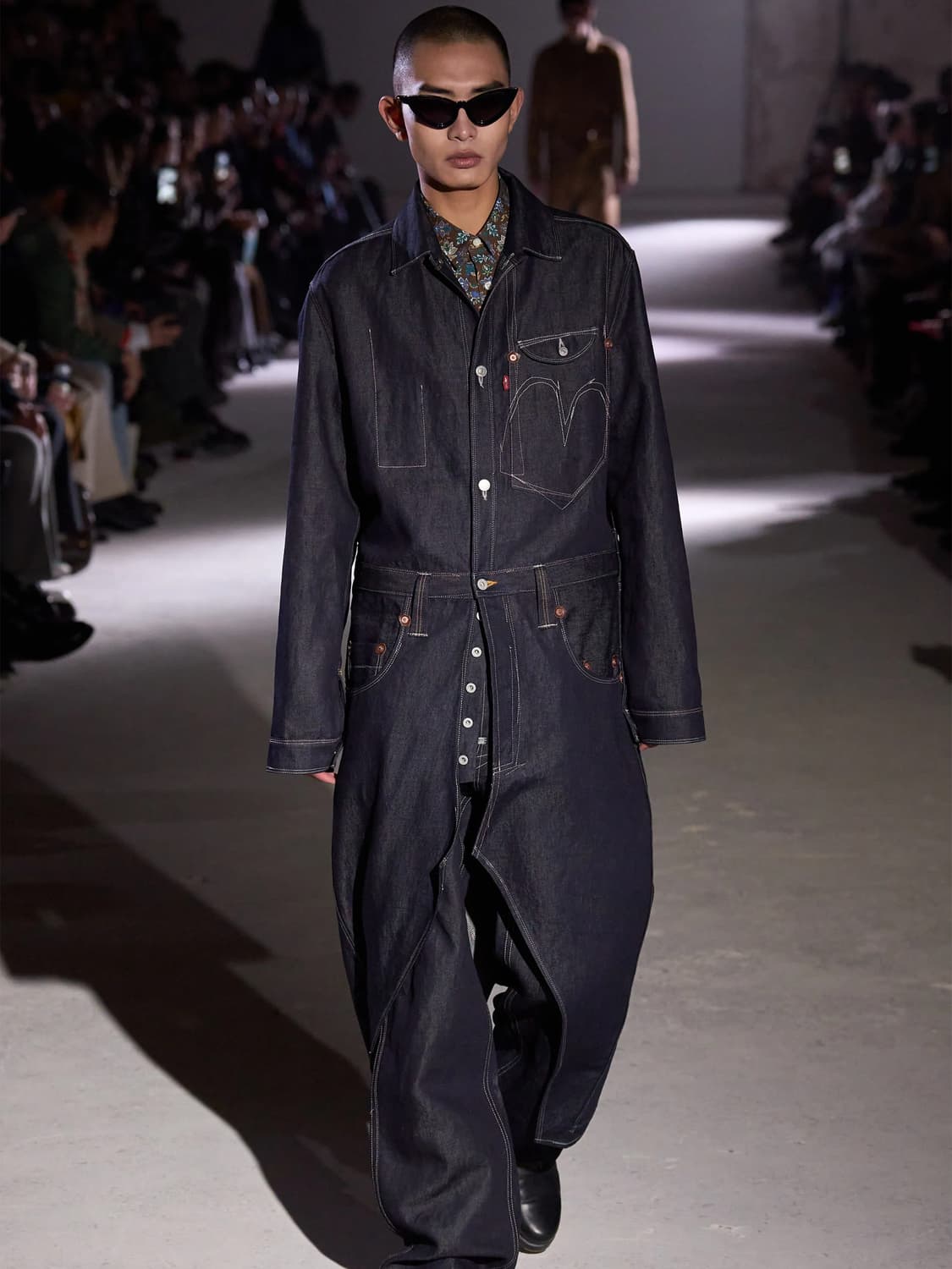 준야 와타나베 24aw 리바이스 데님 코트 상품이미지1