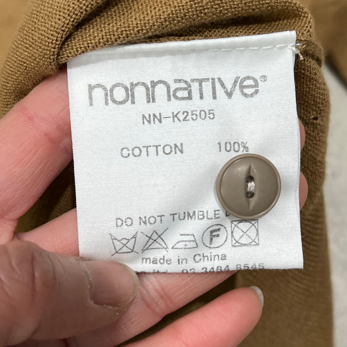 논네이티브 브이넥 니트 가디건 s09264 상품이미지6