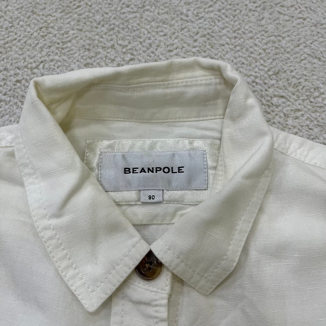 90 빈폴 여성 린넨 셔츠 0415M 상품이미지2