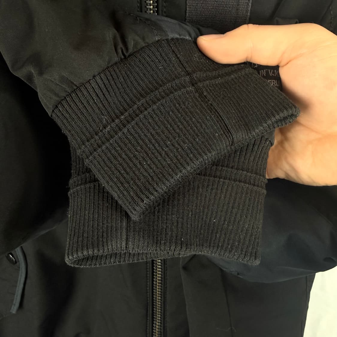 (XL) 버커루 리버시블 항공점퍼 블랙 상품이미지3