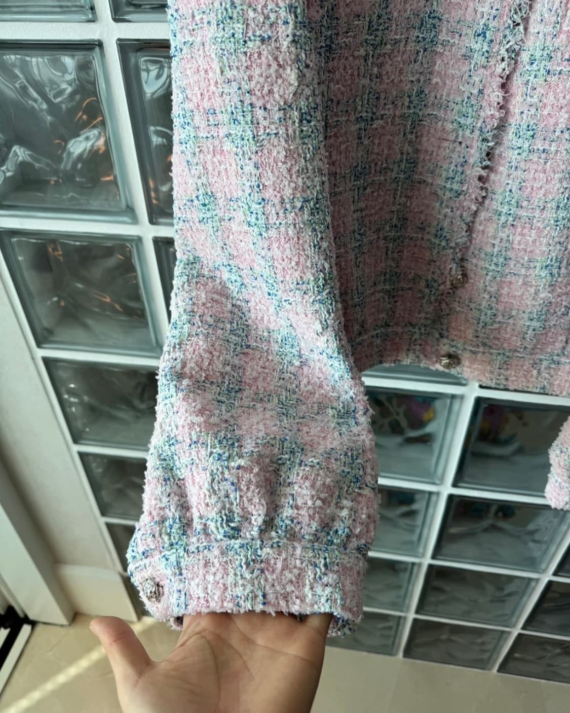 ORR 핑크 트위드 자켓 상품이미지5