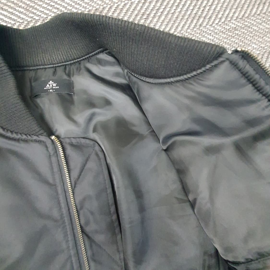 아티스트웨어 오버핏 항공점퍼 남자105~110 상품이미지6