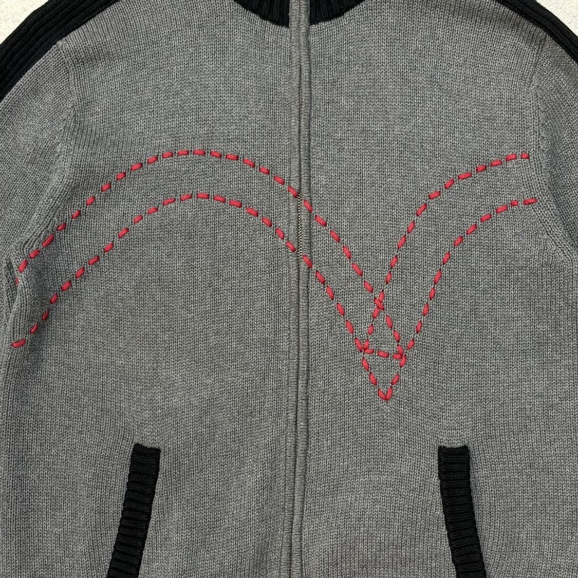 LEVI'S 사이드라인 헤비 니트 집업 M 상품이미지2