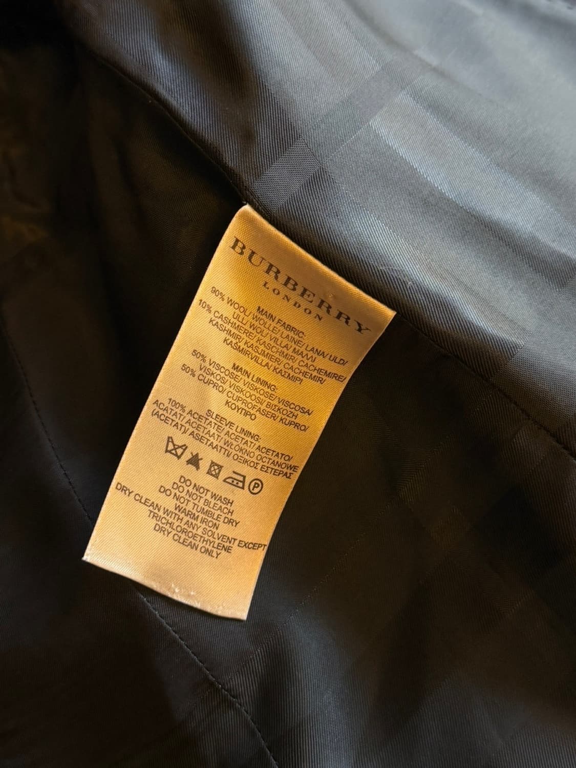 버버리 피코트 100~103 상품이미지5