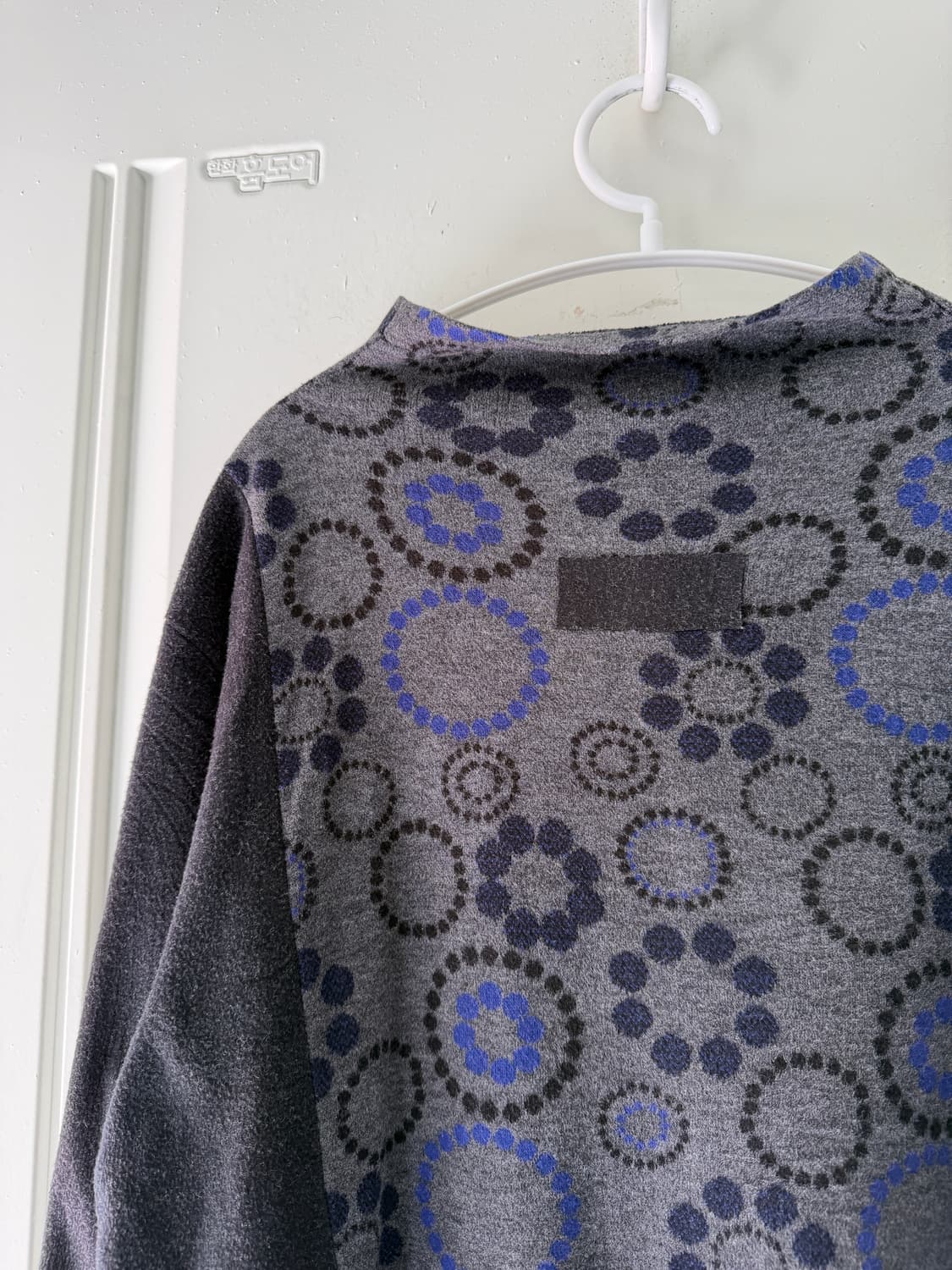 일본빈티지 타원 패턴 롱슬리브 상품이미지10