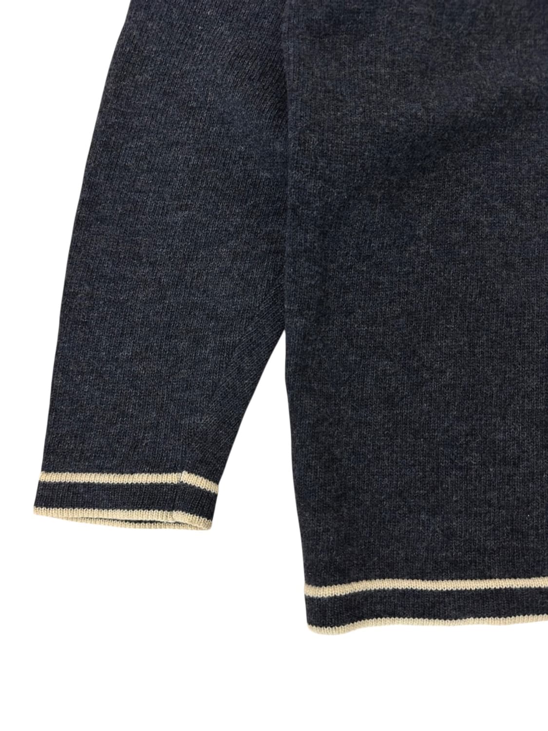 라코스테 울 가디건 차콜 (M) 상품이미지4