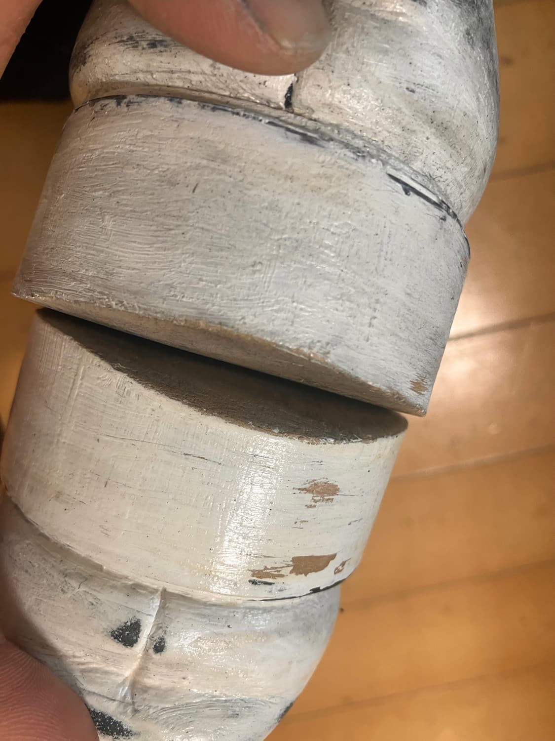 D&G 90s 돌체앤가바나 크랙 페인티드 디테일 롱 부츠 275 상품이미지6