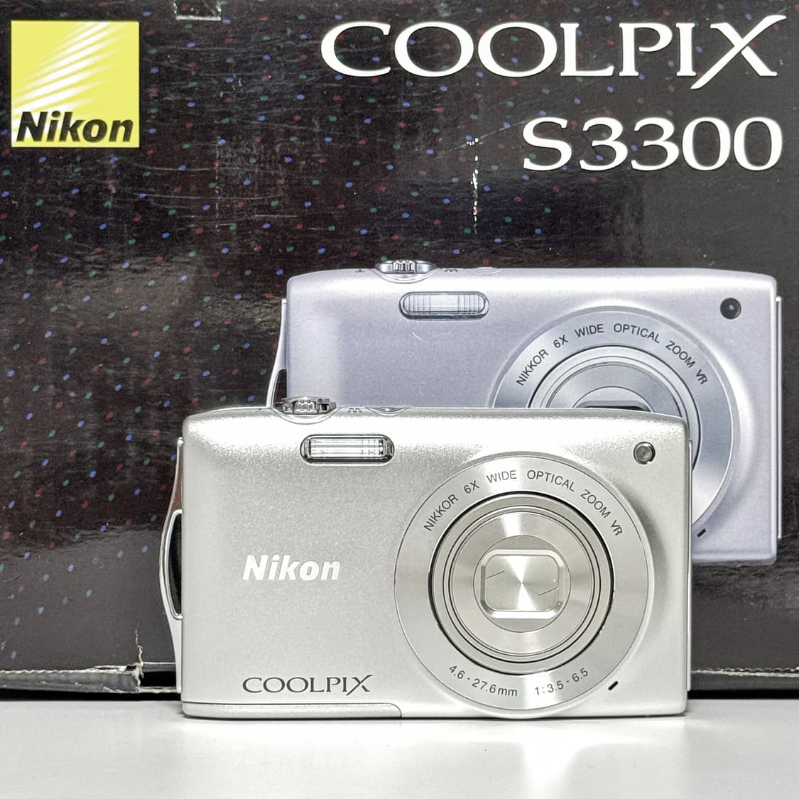 니콘 쿨픽스 S3300 실버 빈티지디카 상품이미지4