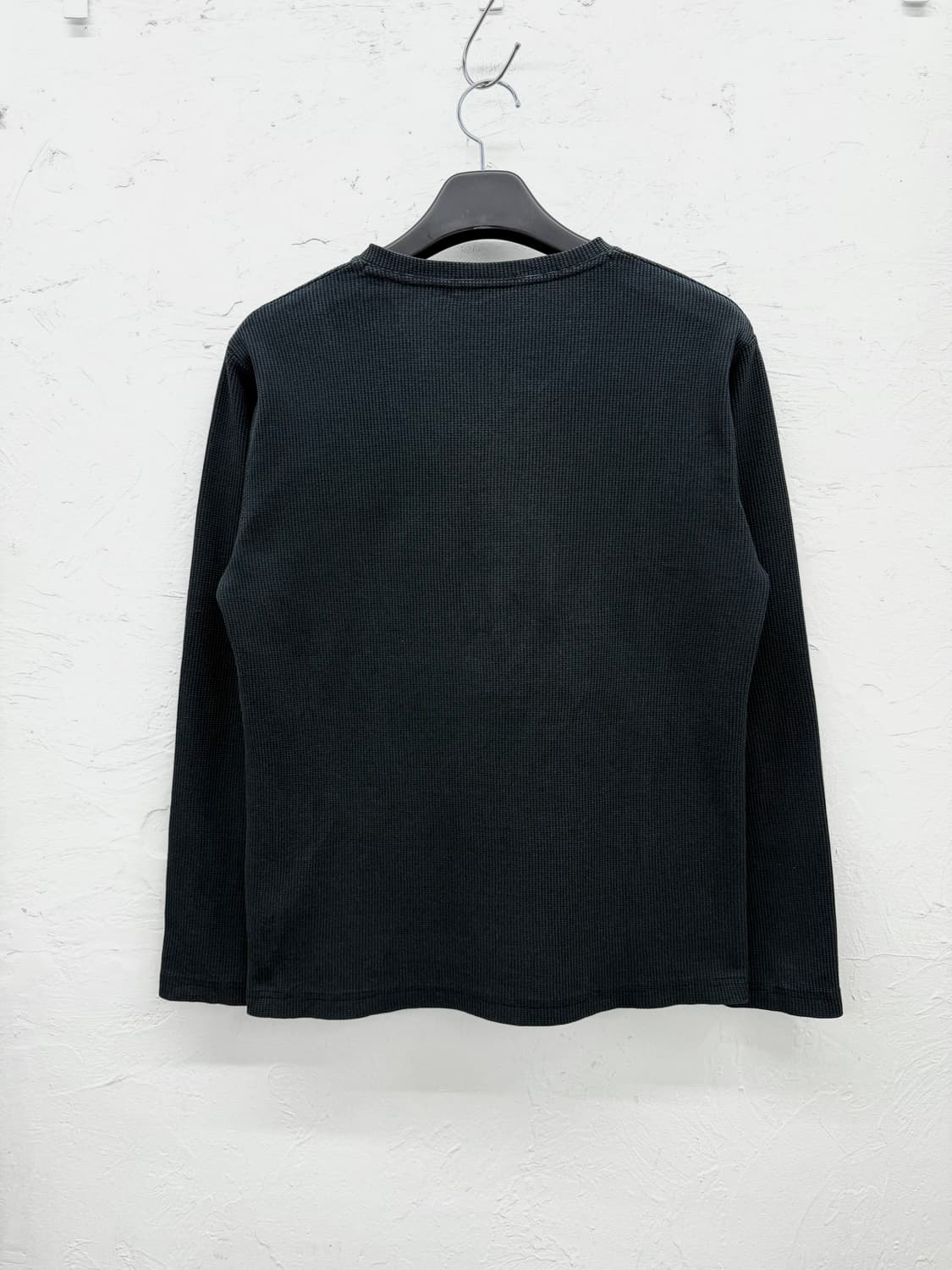 nota bene 와플 버튼 헨리넥 롱슬리브 상품이미지3