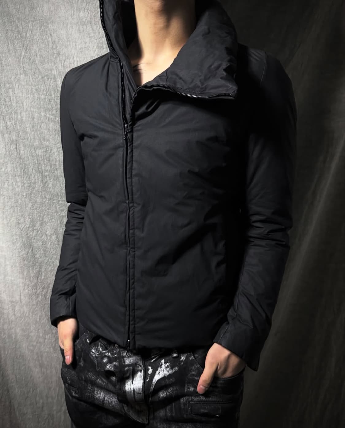 Attachment asymmetric down puffer jacket 상품이미지2