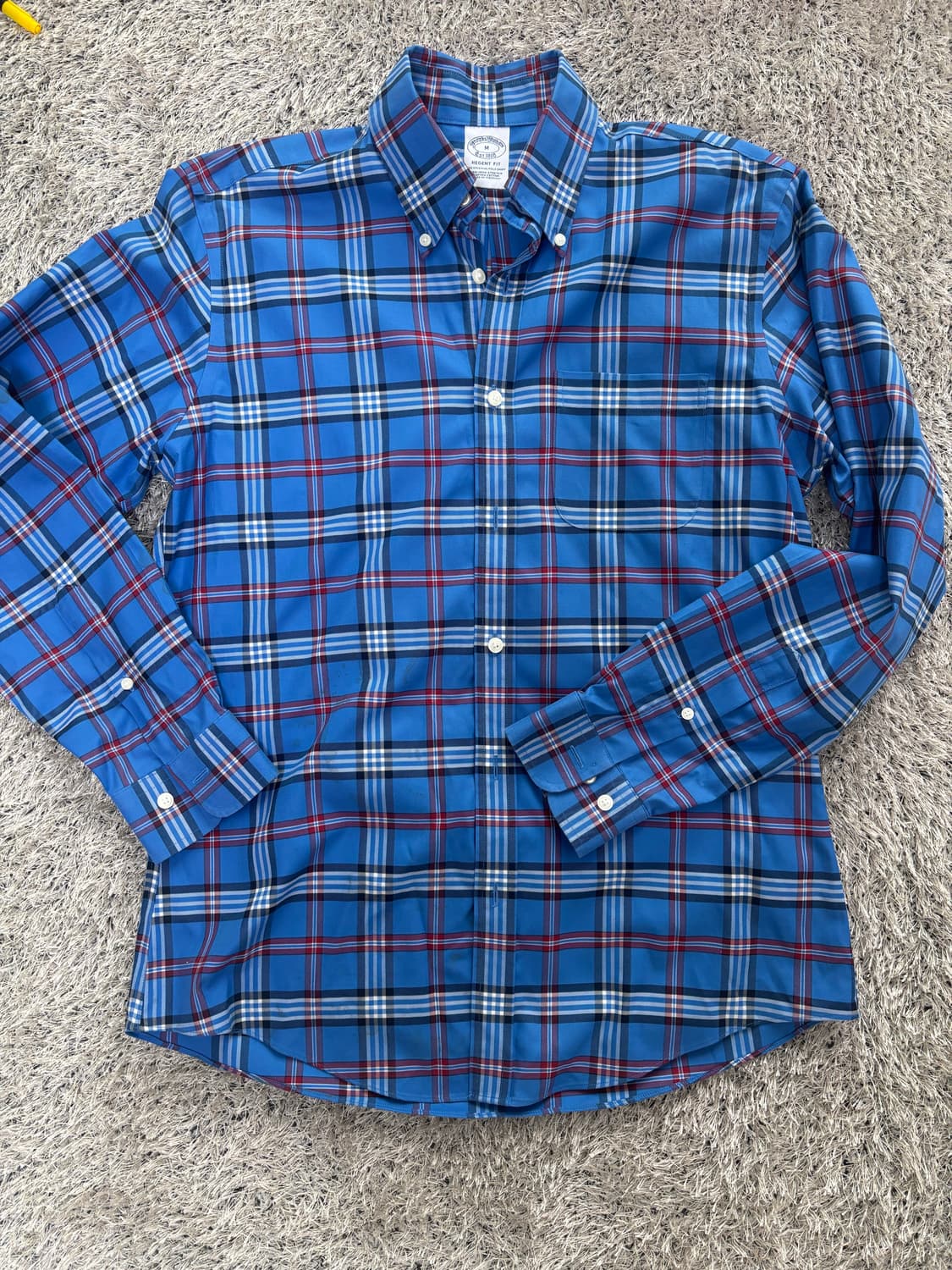 일본판 브룩스브라더스 체크셔츠 사이즈 100-105 상품이미지1