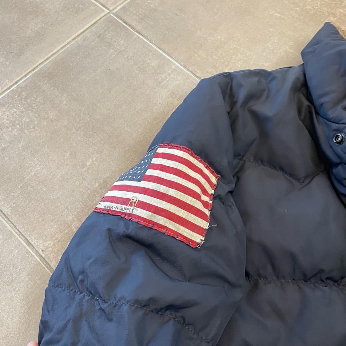 폴로 덕다운 성조기패딩 상품이미지3