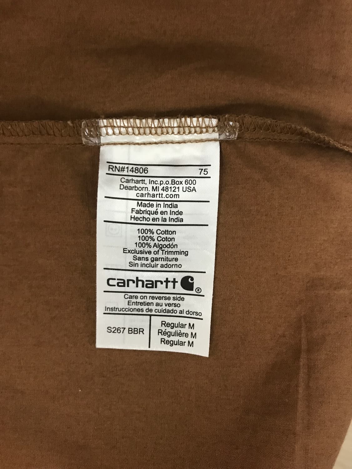 칼하트 빈티지 셔츠  상품이미지4