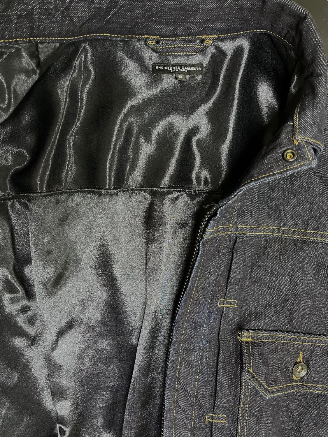 엔지니어드 가먼츠 콘밀원단 데님 셋업 상품이미지4