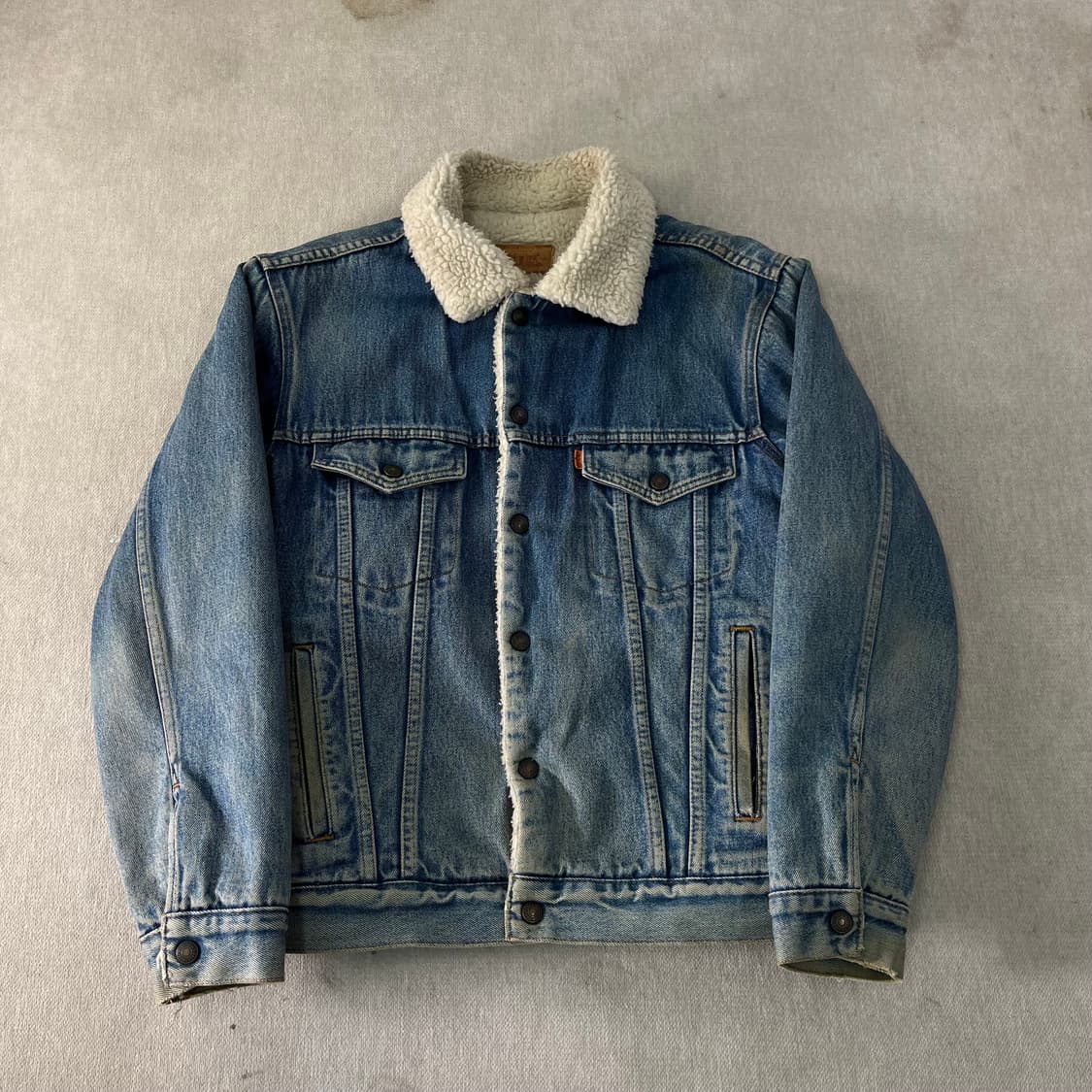 100 80s 리바이스 70608-0217 쉐르파 데님자켓  상품이미지1