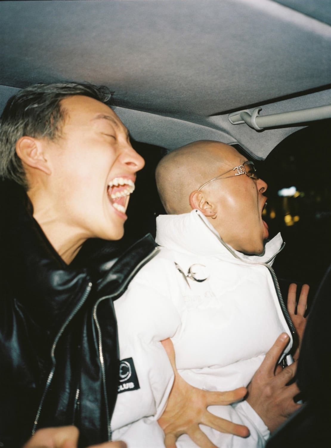 떠그클럽 래더 푸퍼 자켓 (화이트) -2size- 미착용 새상품 상품이미지8