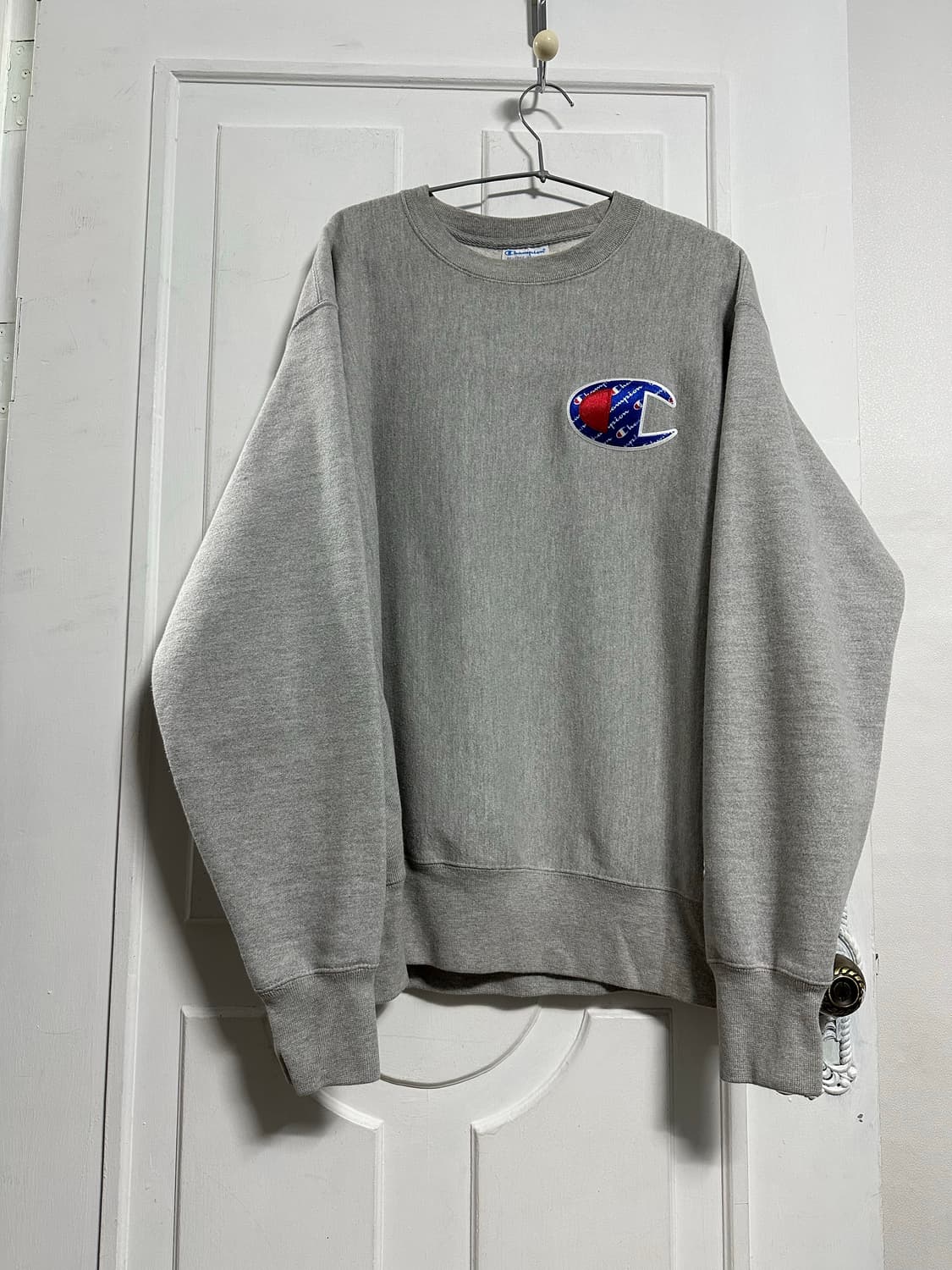 챔피온 빅로고 리버스위브 맨투맨 상품이미지1