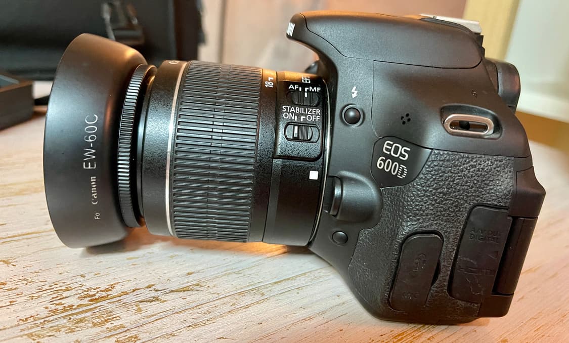 입문용 DSLR 풀세트/캐논 EOS 600D (18-55mm IS) 상품이미지3