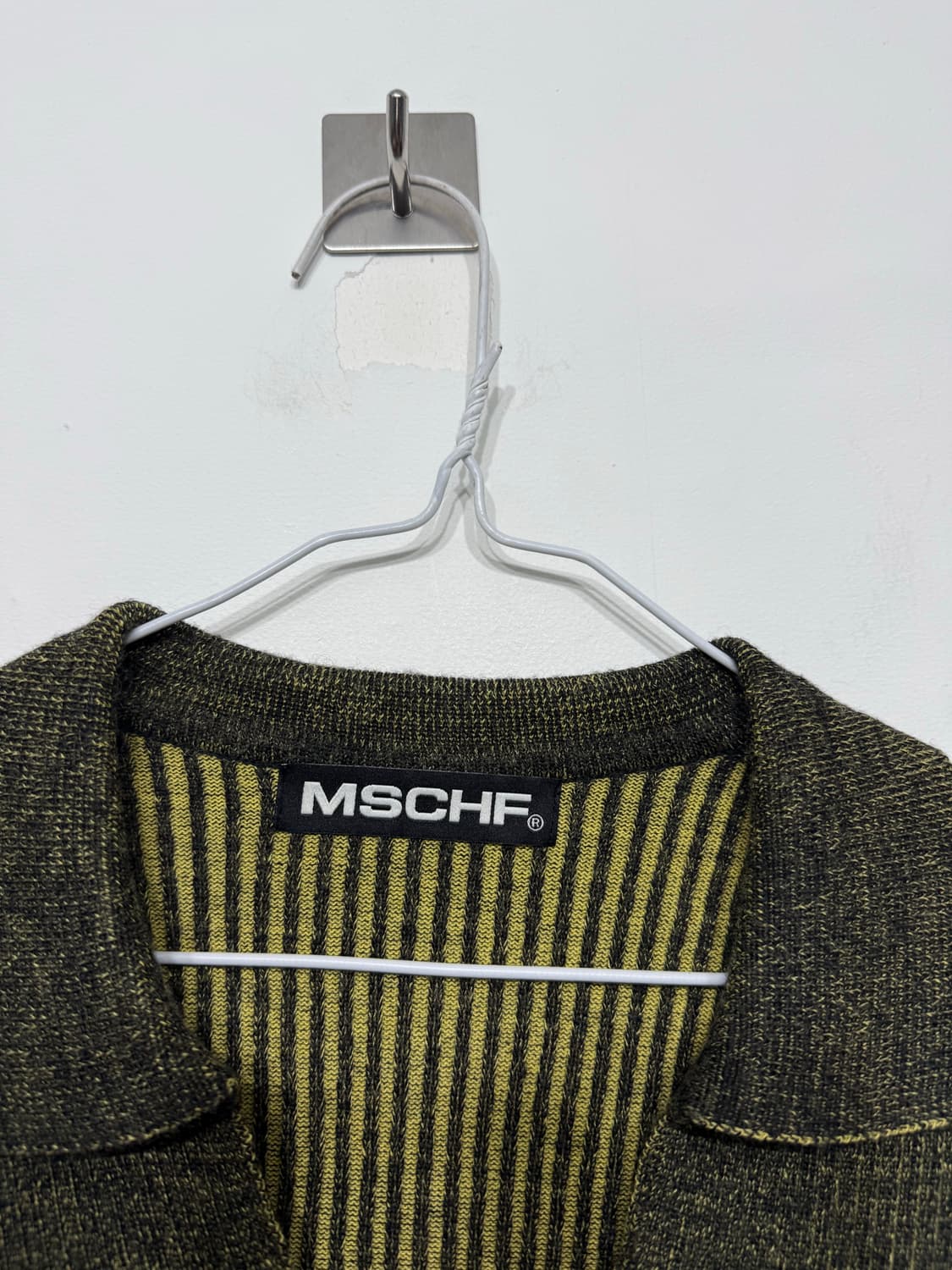 미스치프 MSCHF 니티드 투톤 셔츠 S 상품이미지3
