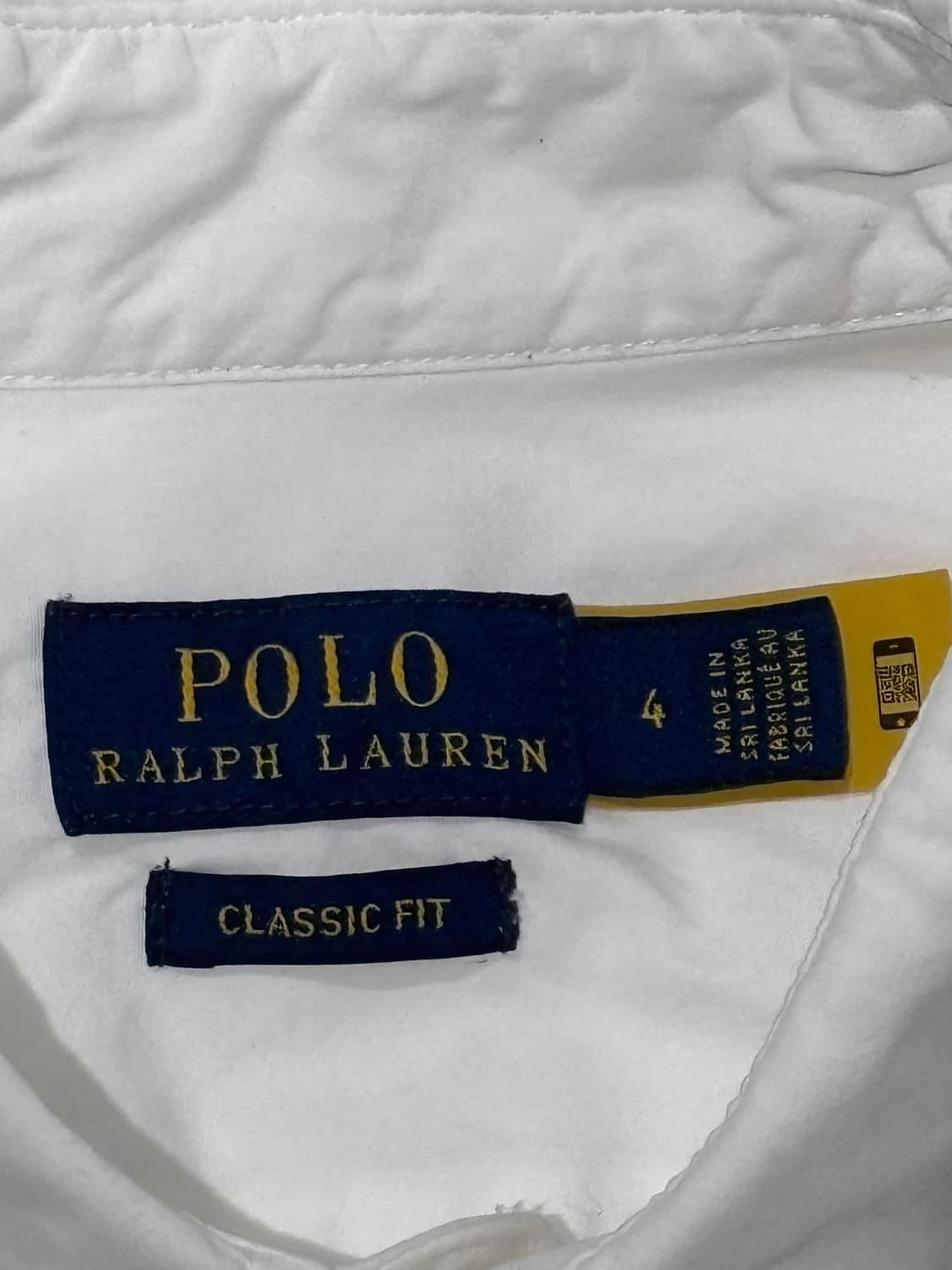 폴로랄프로렌 qr 화이트 셔츠 상품이미지6