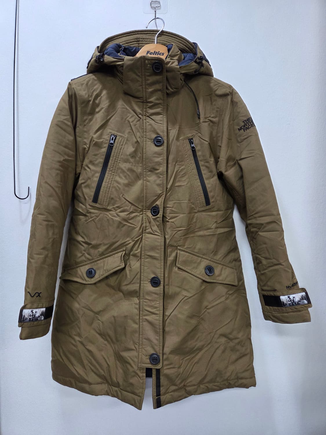 노스페이스 1211-15 카멜컬러 롱패딩 야상패딩 Y2K 여성용85 상품이미지1