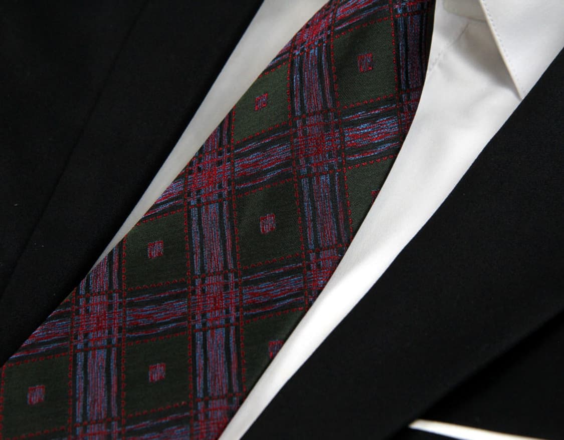 히로코 코시노 A+등급 9.3cm 남자 명품 넥타이 상품이미지5