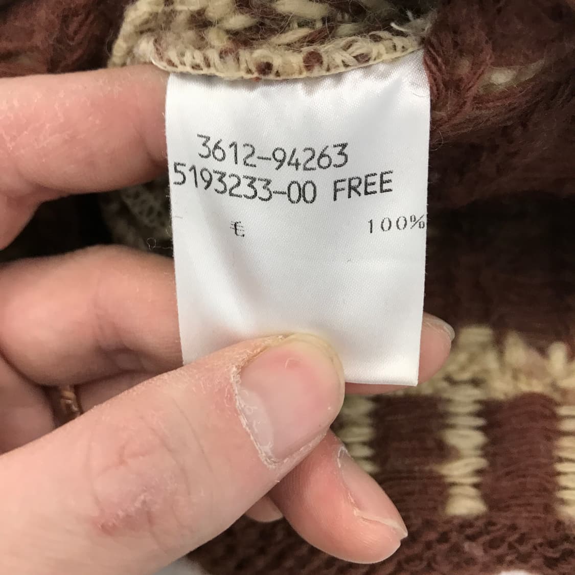 2nd booth JPN 고급패턴 모크넥니트 [M] 상품이미지5